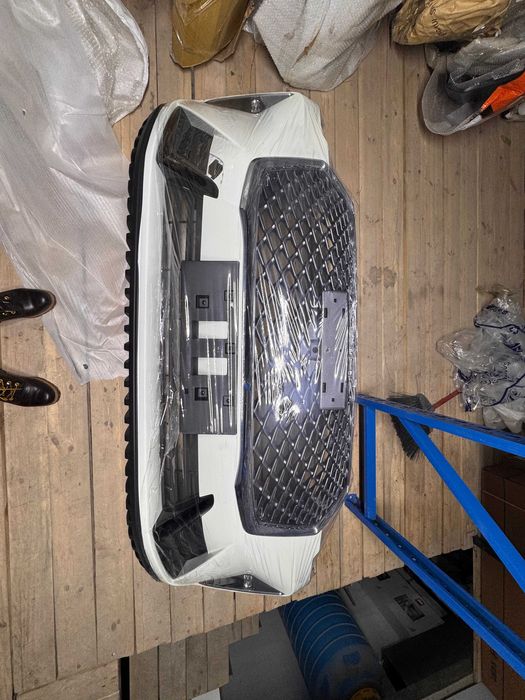 Haval H6 передний бампер белый