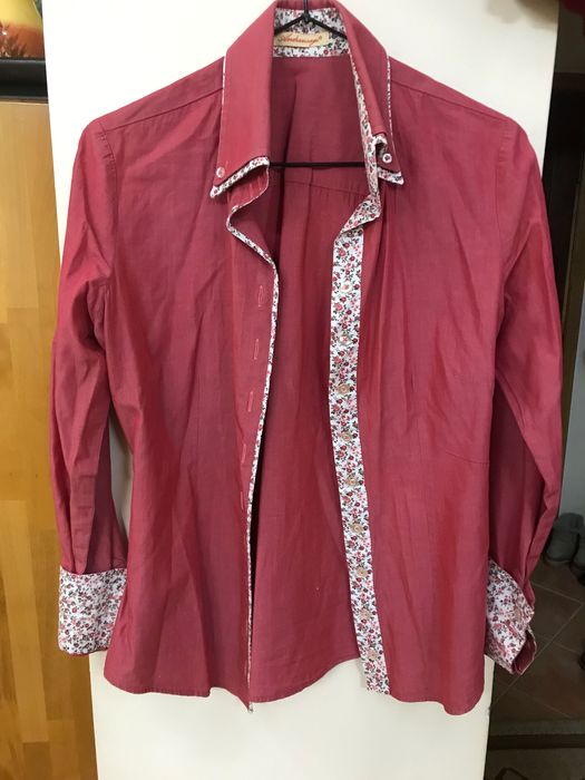 Cămașă burgundy ca nouă