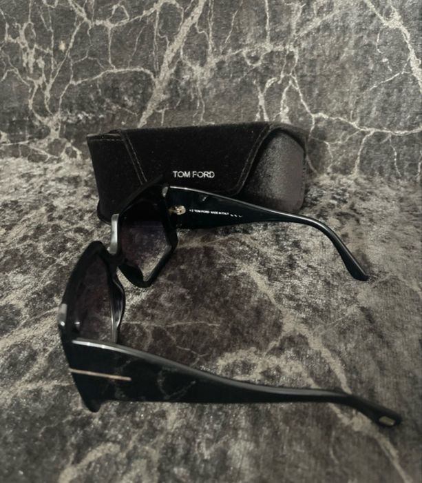 Ochelari de soare Tom Ford Quinn FT0790 01B , oroginali, stare foarte