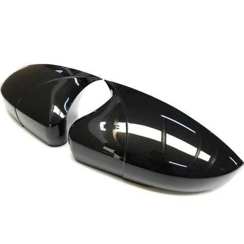 Capace Oglinzi Oglinda M Style Batman Audi A4 B9, Negru Lucios 2016-19