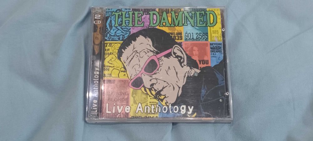 The Damned – Live Anthology 2001 UK 2 аудио диска  В отлично състояние