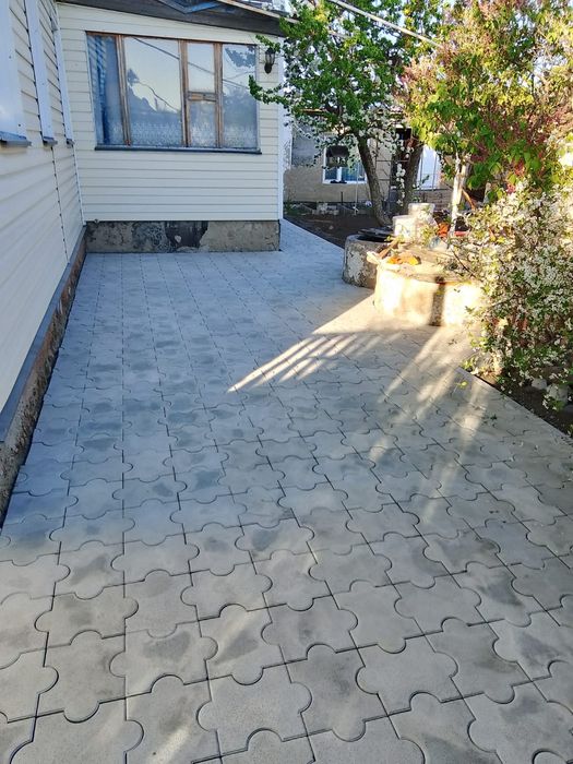 Укладка брусчатки