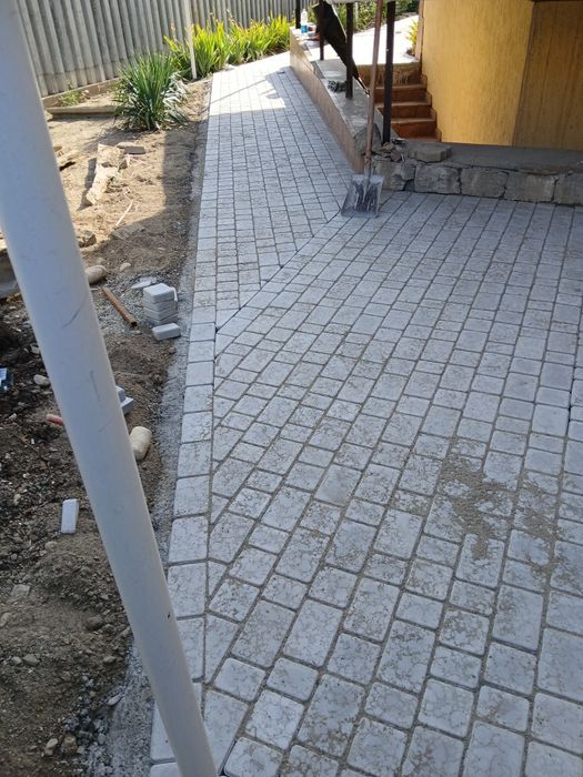 укладка брусчатки