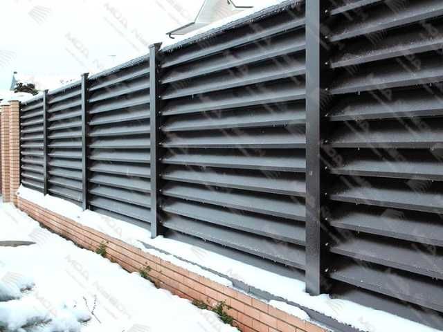 Забор жалюзи от производителя