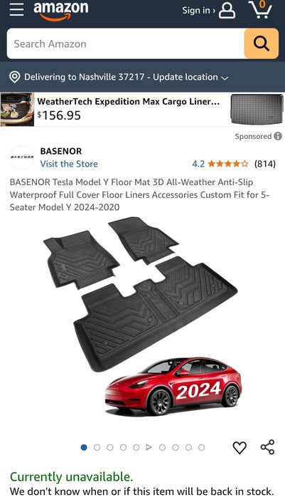 Tesla model Y 3D трислойни всезонни стелки за салона от 3 части