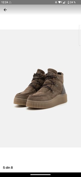 Botine Marc O'Polo cu talpa ortopedica, noi, mărime 38