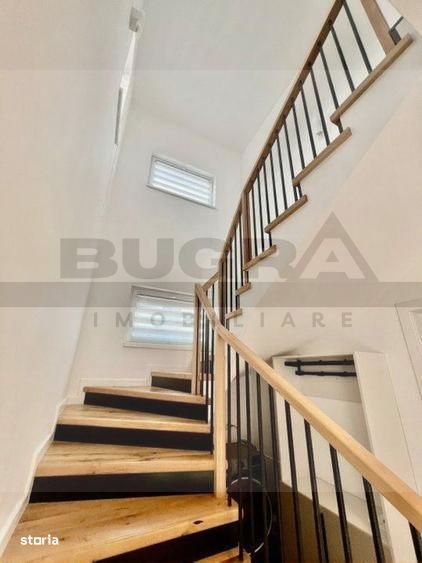 Duplex premium de 120mp , ansamblu de case privat, gradina, zona Terra