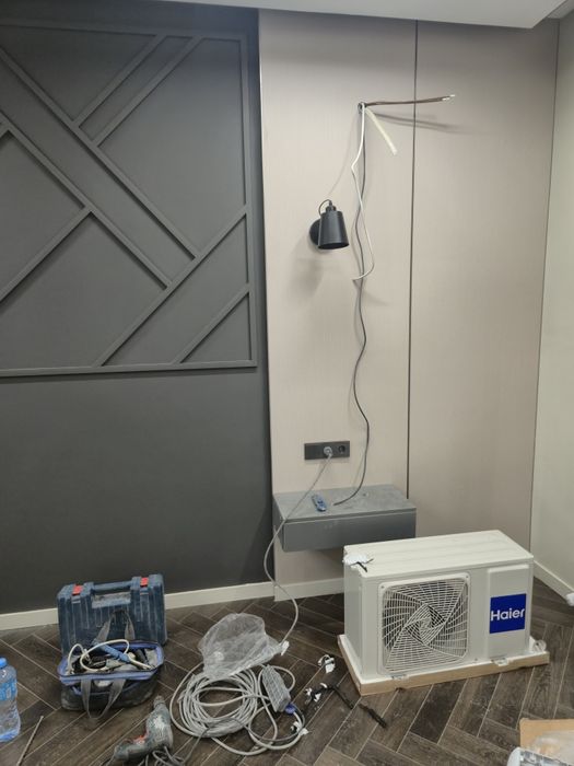 Установка кондиционера