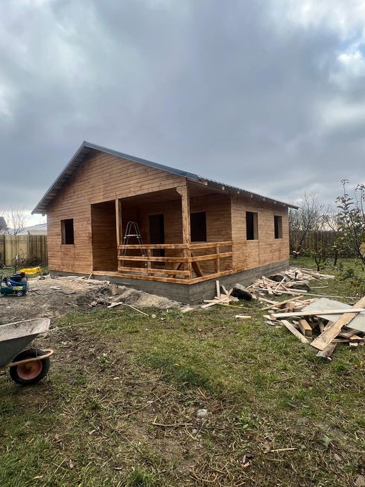 Case din lemn tratat