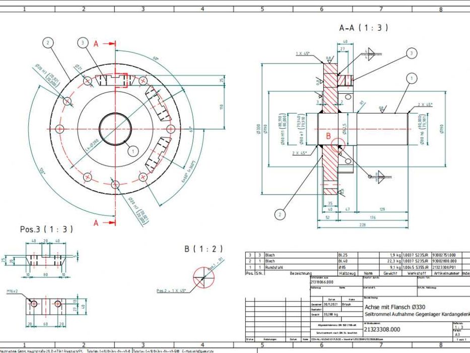 Подготовка на DXF, BOM и производствена документация за лазерно рязане