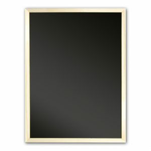 Меловая доска в рамке из дерева А2 в комплекте цветной мел