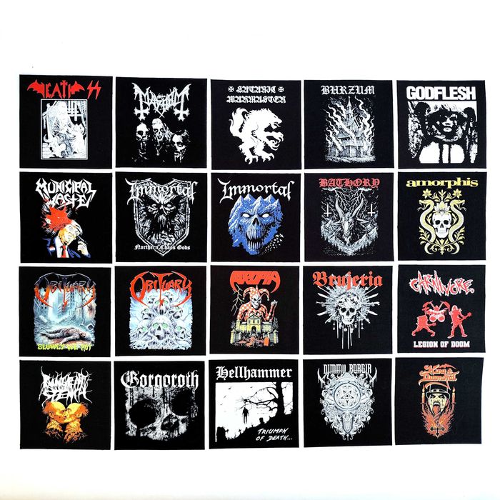 Метъл,Пънк,Рок аксесоари (нашивки,тениски и др,)Metal,Punk,HC,thrash