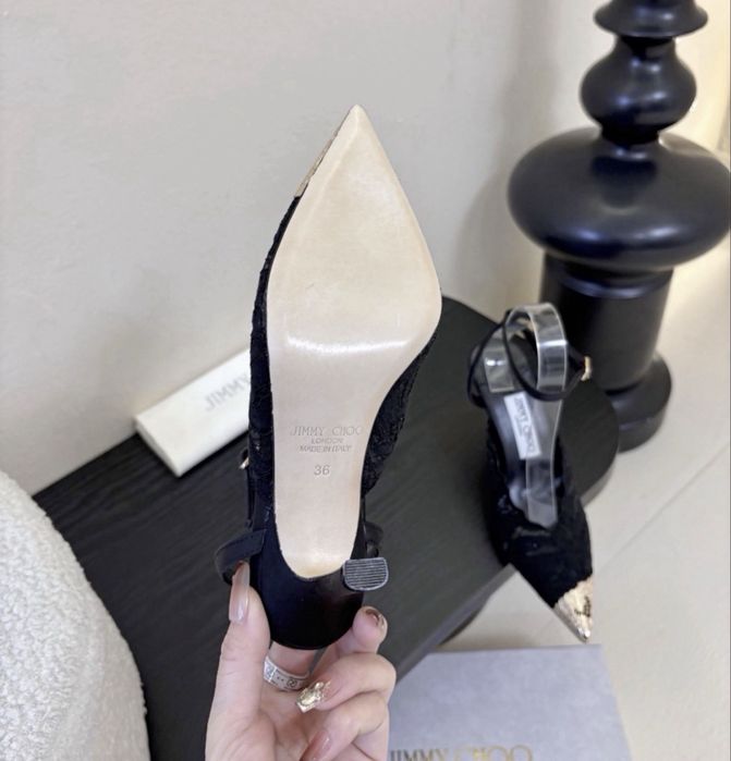 Pantofi Jimmy Choo premium piele naturala pe vomanda