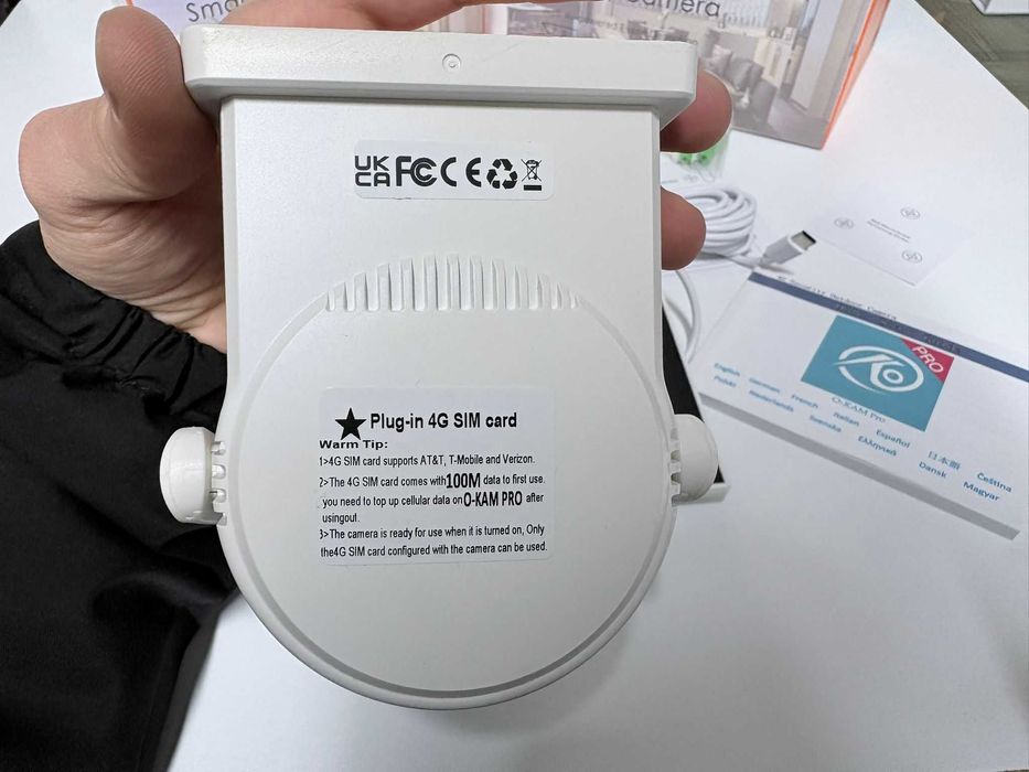 Camera Supraveghere 4G Panou solarZoom 10x Alarma Rezolutie 4K Sd-64Gb