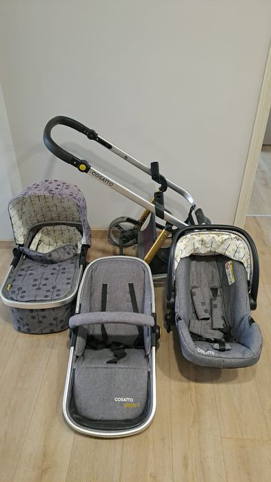 Детска количка с 3 коша