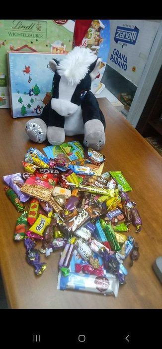 Новогодние сладкие подарки для детей