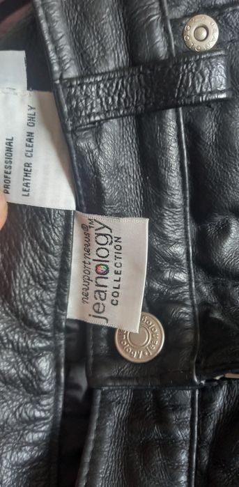 Pantaloni din piele naturală damă