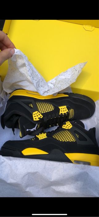Jordan 4 Retro Yellow Thunder 45