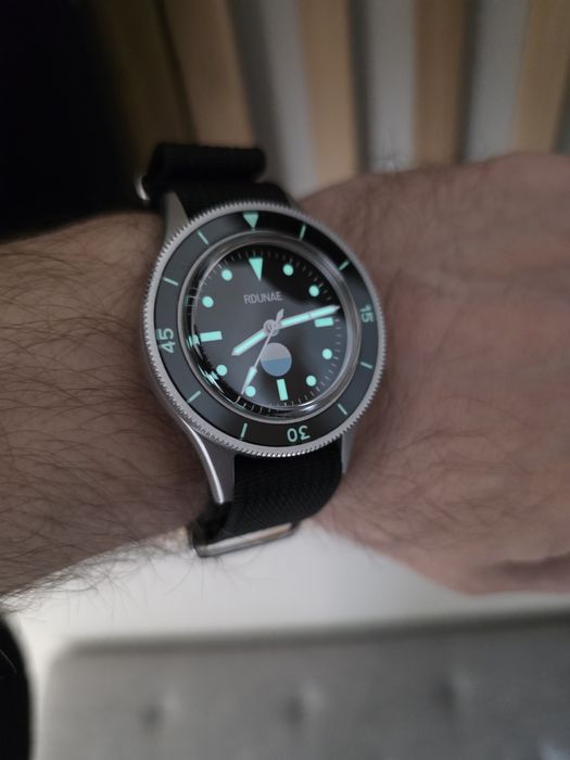 RDUNAE R6 Domed Sapphire Legendary Diver