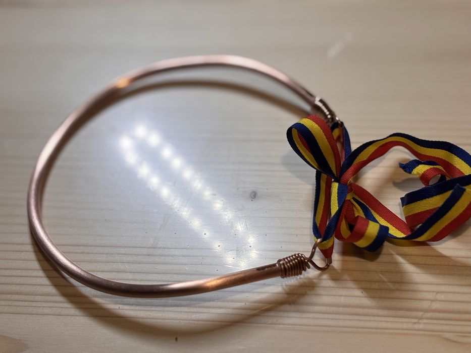 Colier din cupru handmade - semnatura de colectie