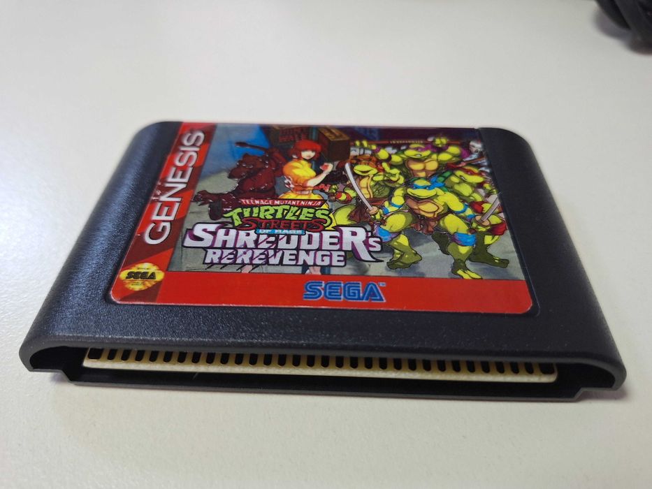 Turtles Shredder`s Re-Revenge caseta discheta Sega Mega Drive Genesis