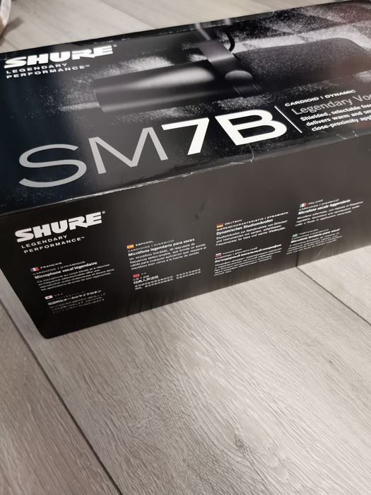 Microfon Shure SM7B - Sigilat