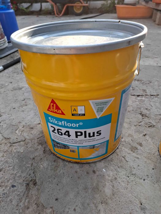 Set Rășină Epoxidică Sikafloor 264 Plus (Comp. A + Comp. B 5kg) - Nou / Sigilat