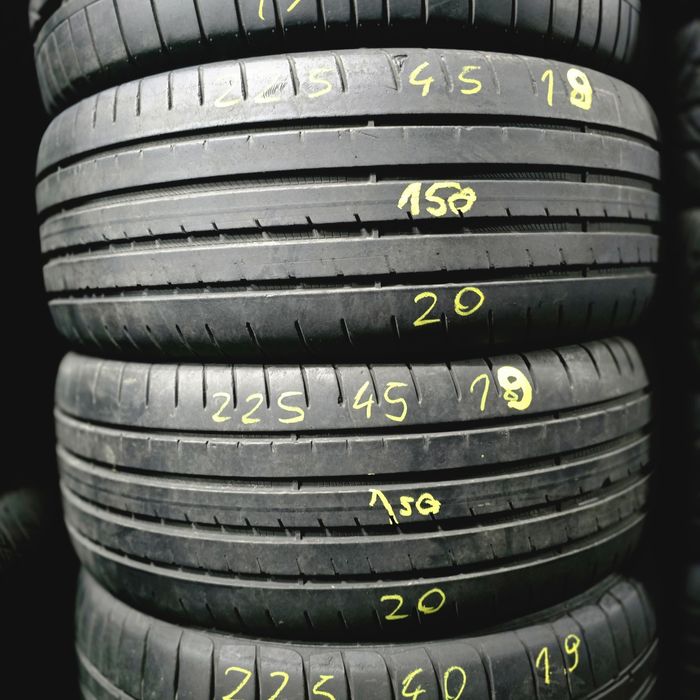 2x 225/45/19 VARA GOODYEAR 2020 Stare excelentă