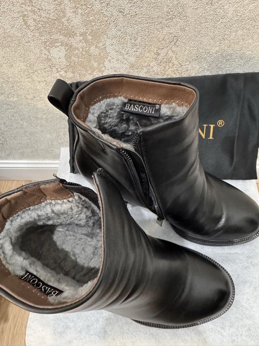 Зимние полусапоги