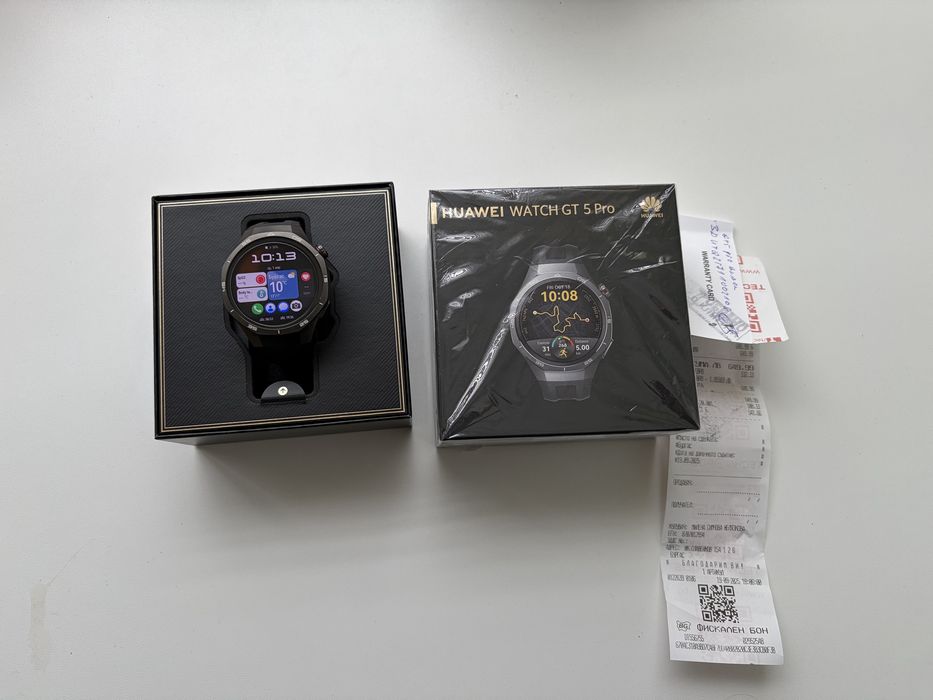 Huawei Watch GT 5 Pro Black 46mm с Гаранция Изгодно!!