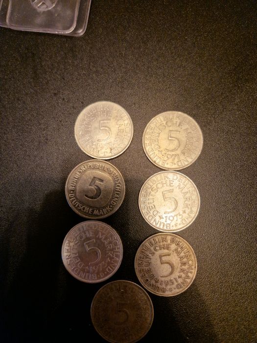 Monede vechi germane,deutsche mark din argint