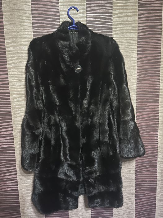 Шуба норковая теплая