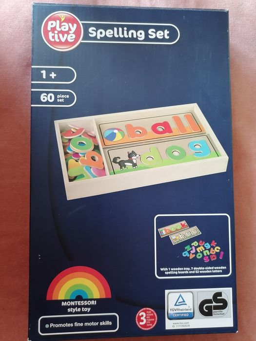 Образователна дървена игра Playtive