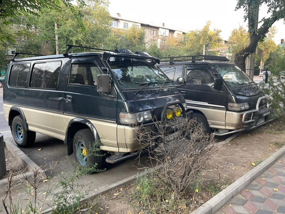 Делика квадрат разбор, Турбина, двигатель, коробка, блок