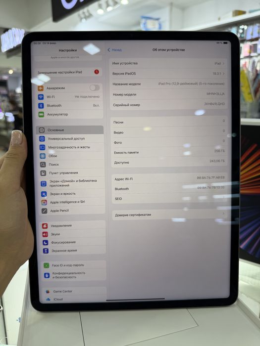 iPad Pro 12.9 128GB 88%