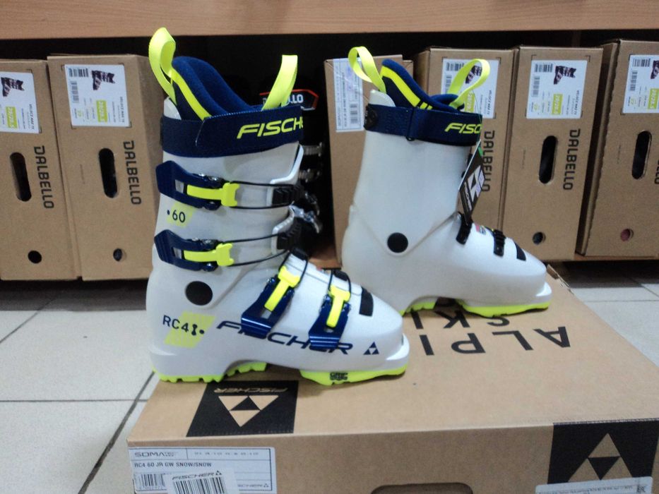 Новые подростковые г/л ботинки FISCHER м-ль RС4 60jr GW, р-р 22.5(36)