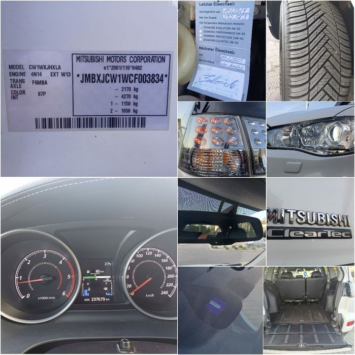 Mitsubishi Outlander Facelift Euro 5