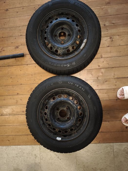 Алуминиеви джанти 15 цола за Мерцедес и Железни джанти 13 цола с гуми