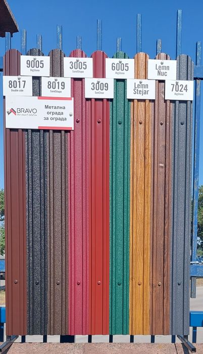 Метални елементи за ограда