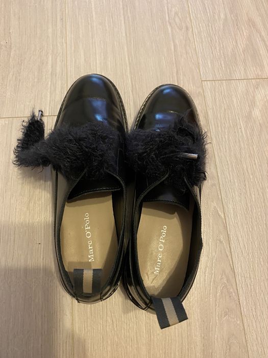 Vand pantofi cu siret Marc O’Polo marimea 36, purtati de 2 ori