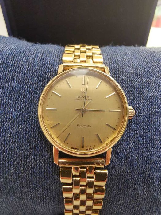 Дамски часовник Revue Thommen Buccaneer – позлата, кварц, 26мм