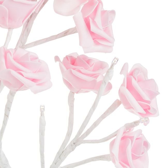 Светещо деко дръвче с рози