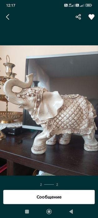 В наличии есть Сувениры Слоны , Вазы, Подсвечники Новые метал Латунь