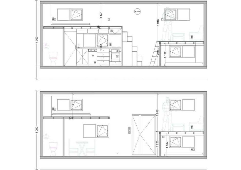 Мобилна къща на колела 38 м², 2 етажа - Бартер
