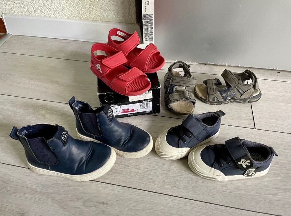 Adidas/Lupilu/H&M/Zara(size-22/25/26)сандали,кецове!