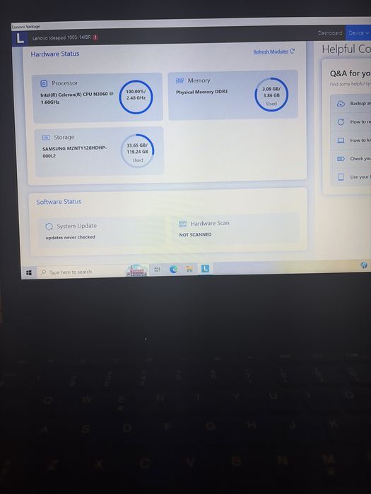 Laptop Lenovo Ideapad