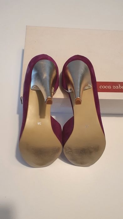 Pantofi piele intoarsa Coca Zaboloteanu