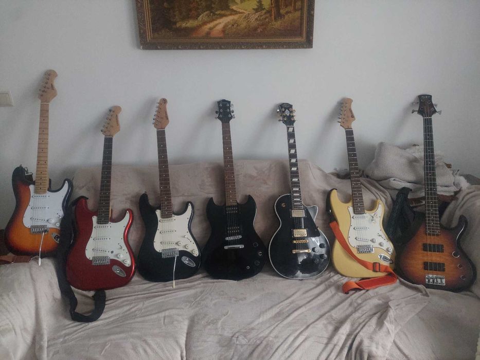 chitara acustica clasica electrica bass tobe roland vox combo 100w