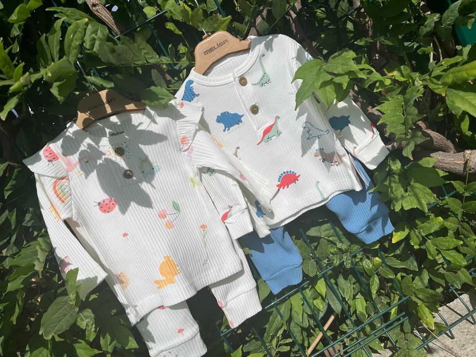 Комплект за момче - 2 части (рипс)