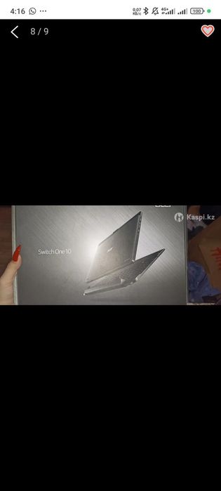 Ноутбук раскладной aser switch one 10